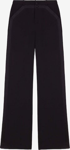 Scalpers Flared Pants in Black: front