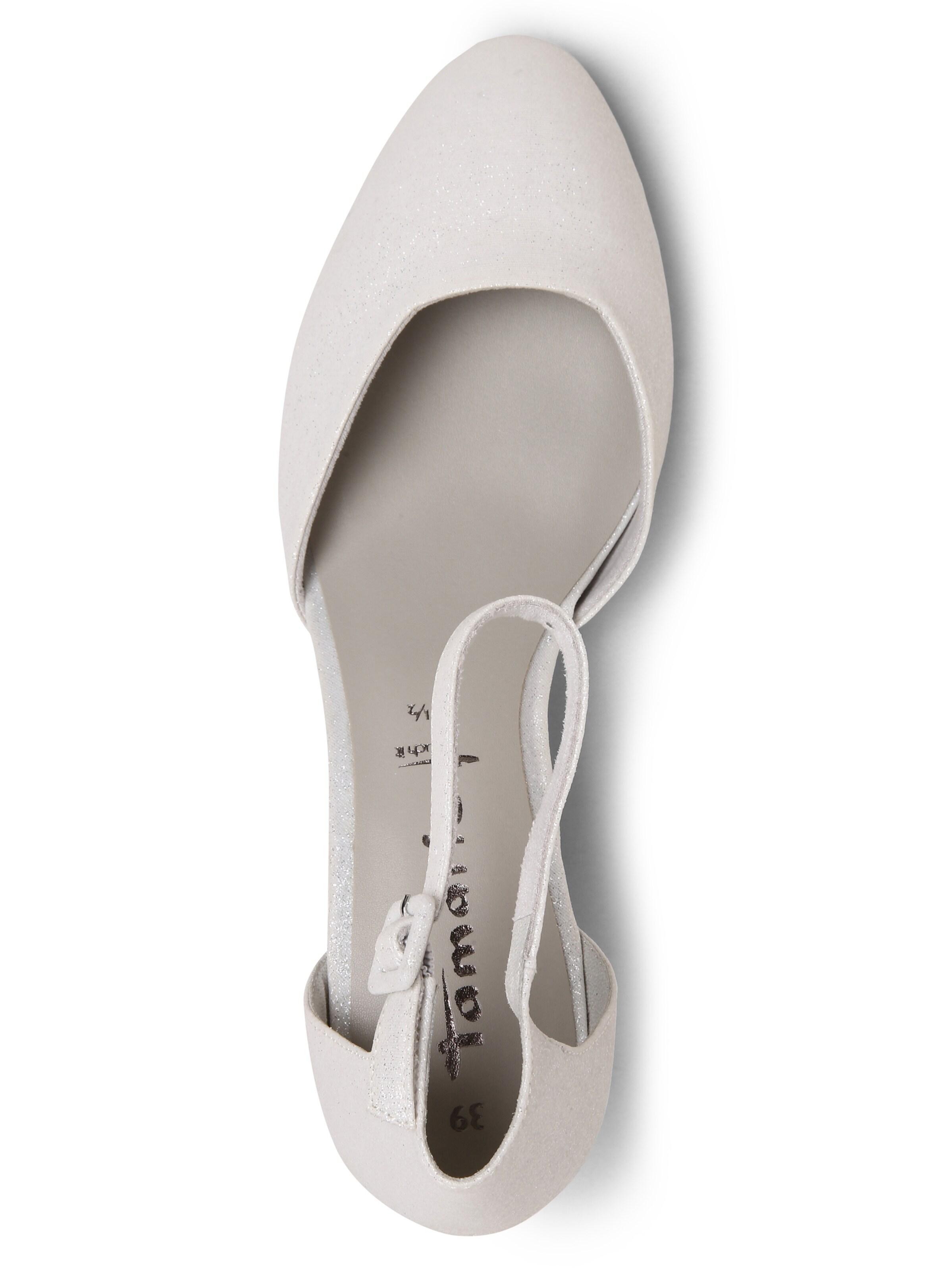 Décolleté sling di Tamaris in bianco