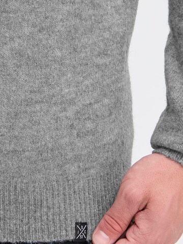 INDICODE JEANS - Casaco de malha ' IDBercell ' em cinzento