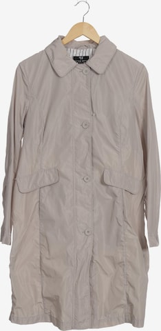 Peter Hahn Mantel L in Grau: Vorderseite