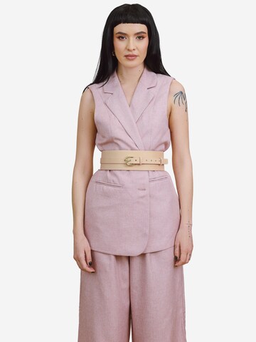 Haute Cuir Riem 'Athea' in Beige