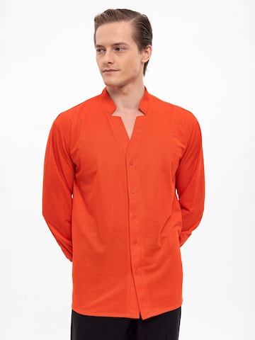 Antioch Средняя посадка Рубашка в Оранжевый: спереди