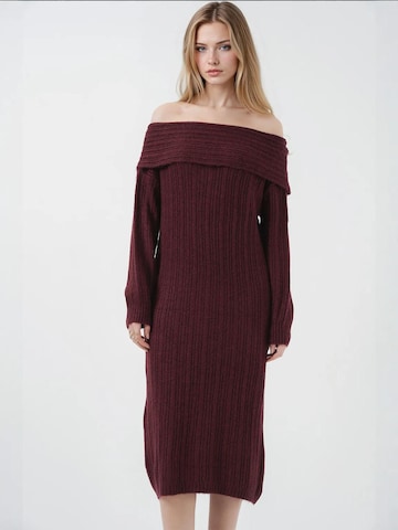 Bigdart - Vestido de malha em vermelho