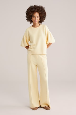WE Fashion - Loosefit Pantalón en amarillo