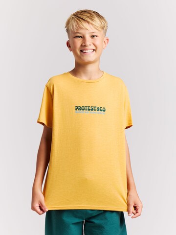 PROTEST Shirt 'PRTBarlow JR' in Gelb