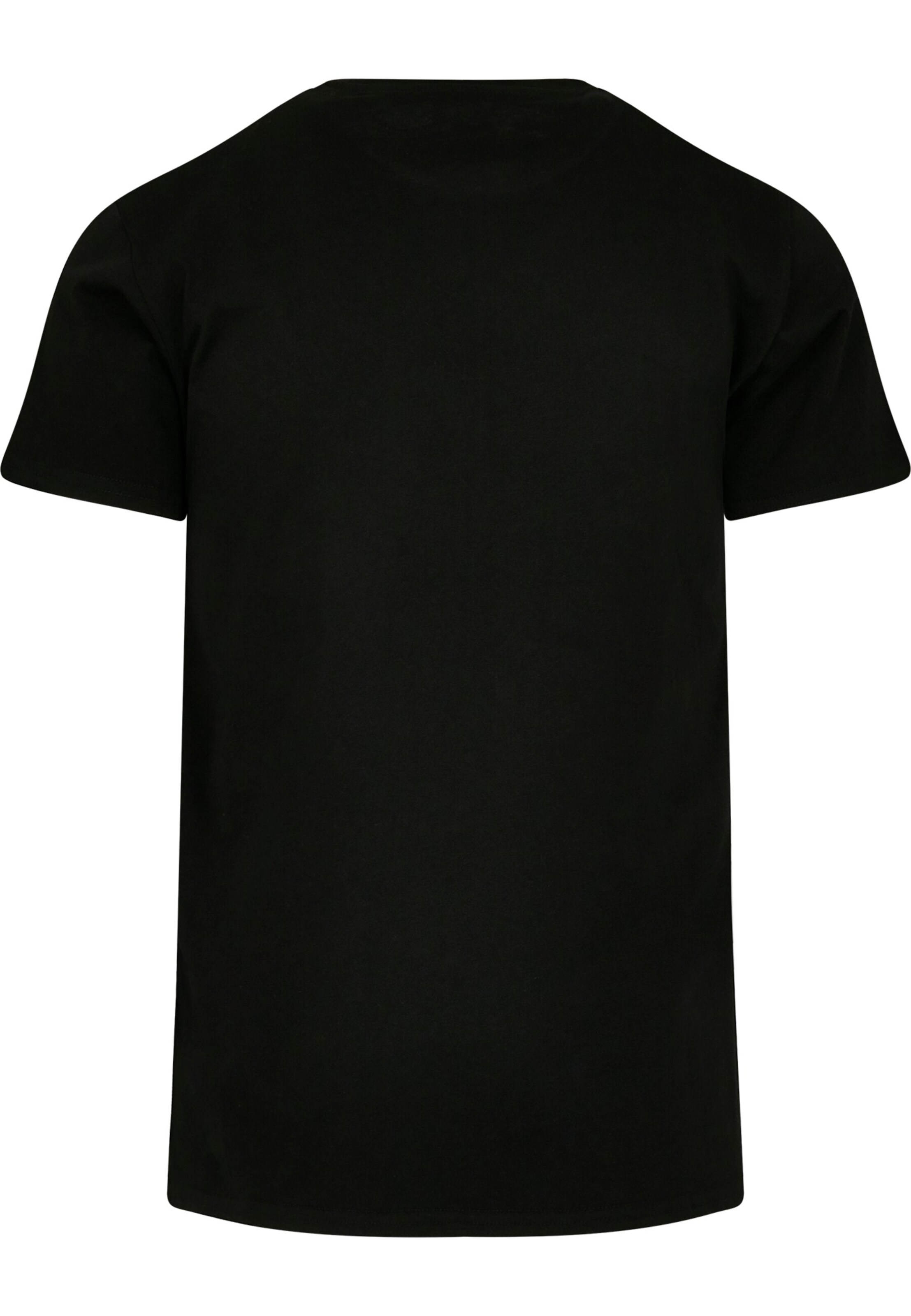 Merchcode Shirt 'Pride Splash Vibe' in Black