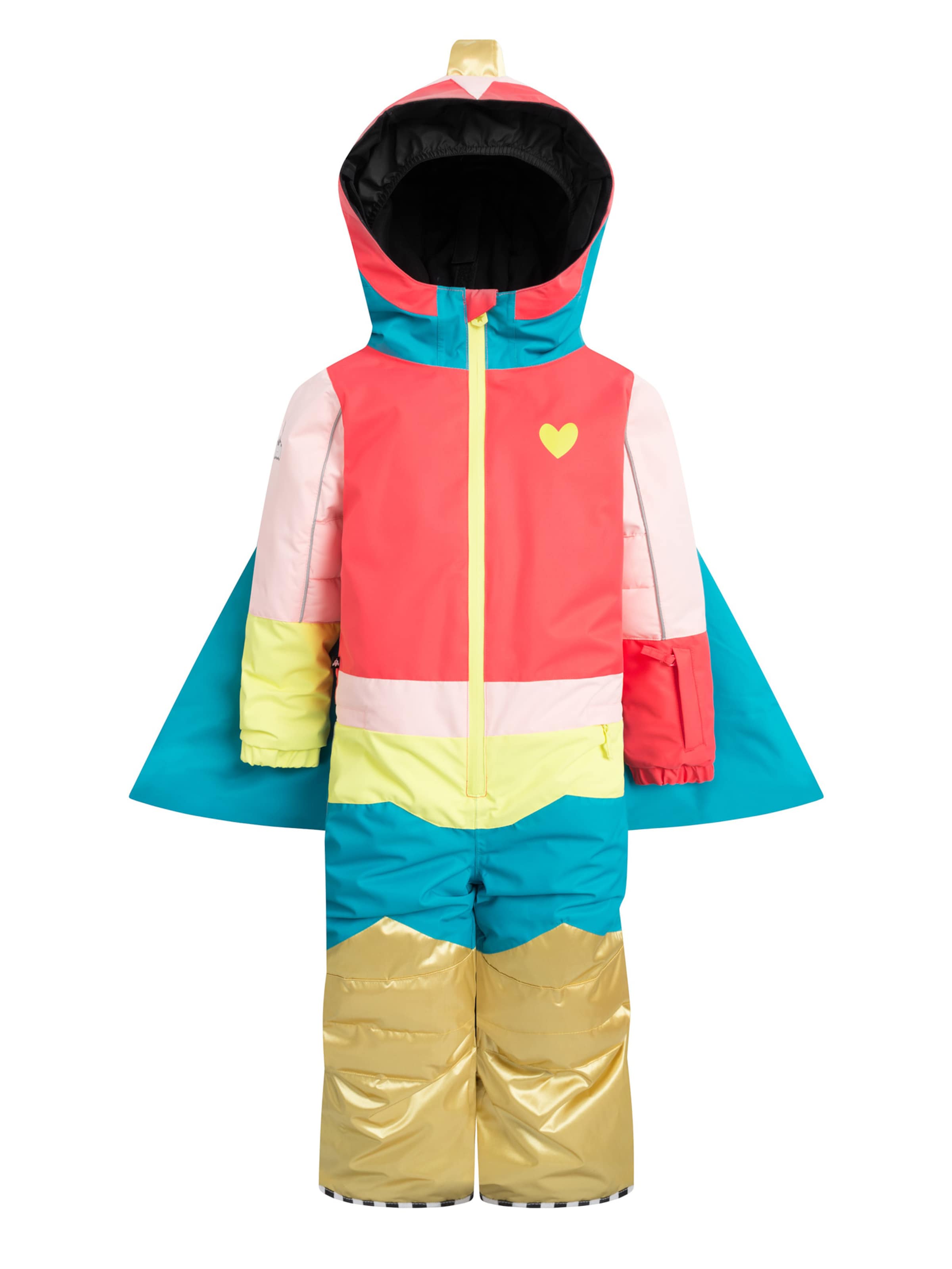 WeeDo Sportanzug 'LOVE POWDO' in Mischfarben: Vorderseite