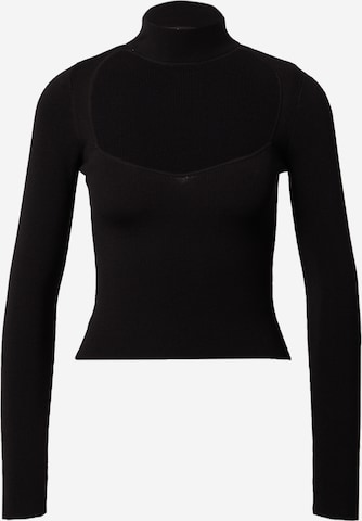 Gina Tricot Shirt 'Freya' in Schwarz: predná strana