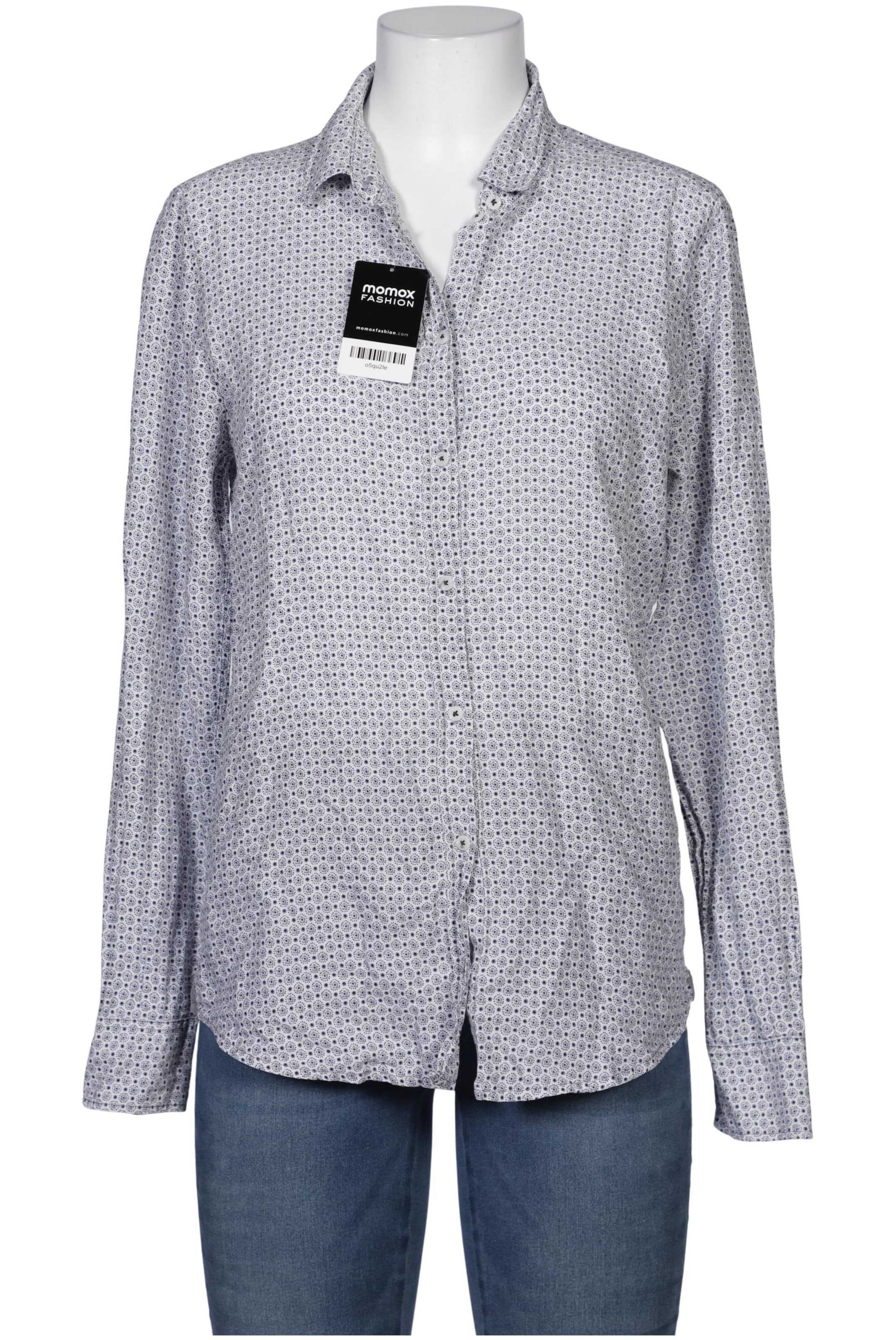 Marc O'Polo Bluse L in Blau: Vorderseite