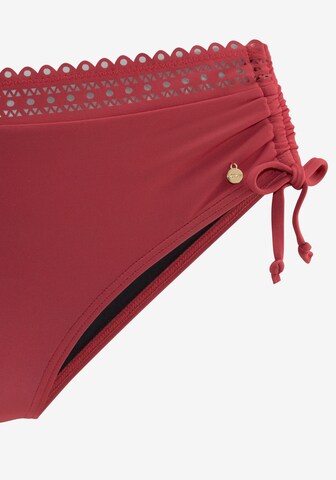 Pantaloncini per bikini di s.Oliver in rosso