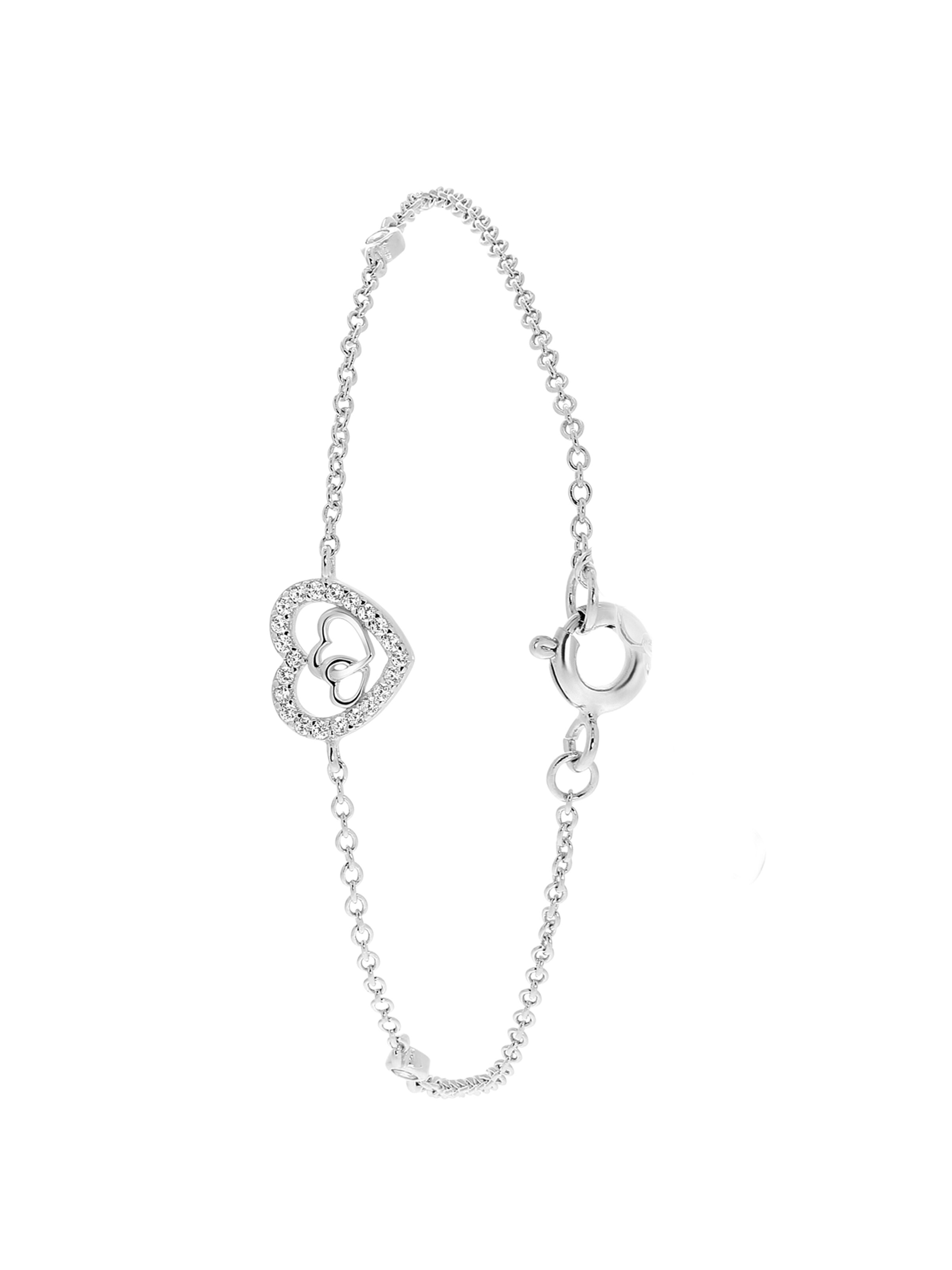 Lucardi Armband in Zilver: voorkant