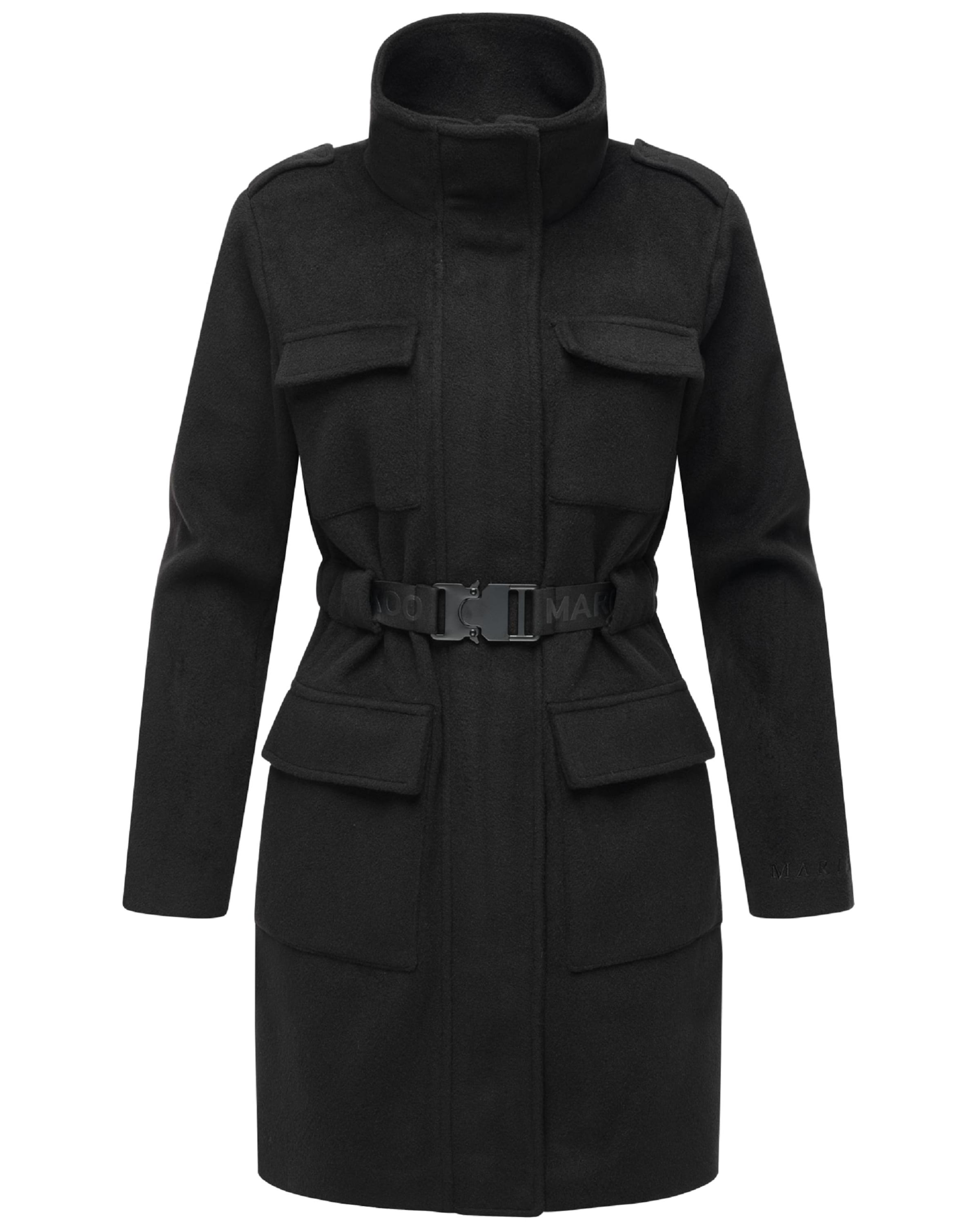 MARIKOO Átmeneti kabátok 'Tanokoo 16' - fekete