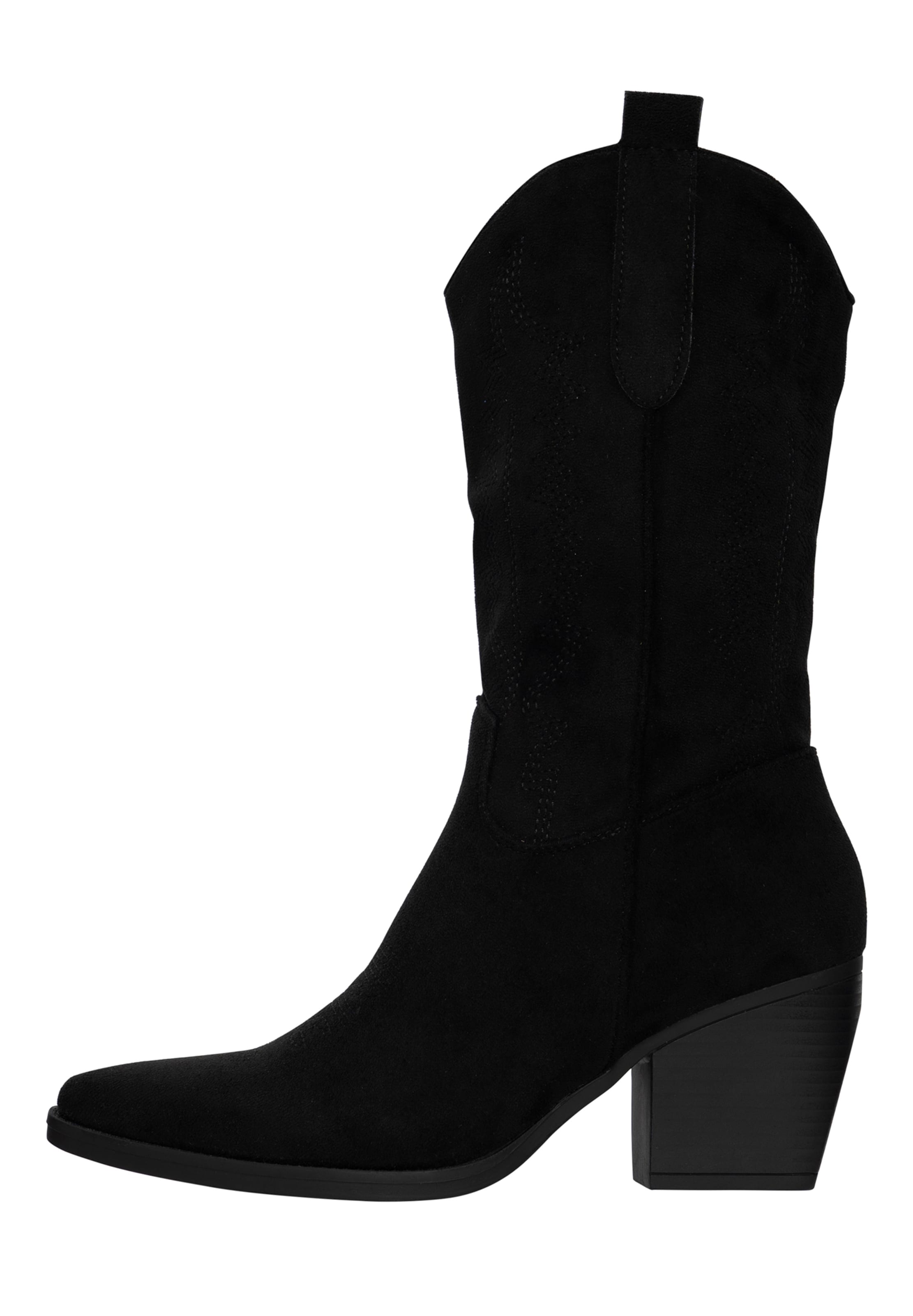 Stivale da cowboy Salinyang di colore nero, Visualizzazione prodotti