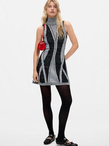 Desigual - Vestido de punto en negro
