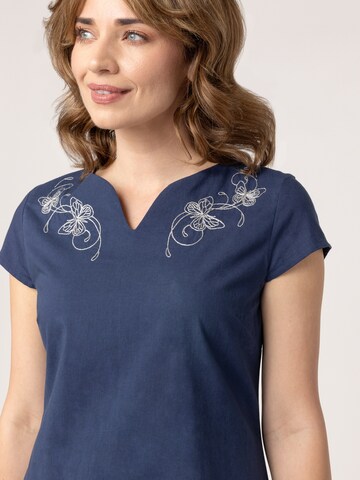 Robe Quiosque en bleu