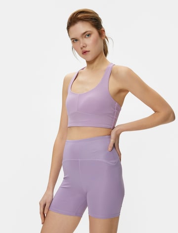 Koton Flared Leggings in Purple