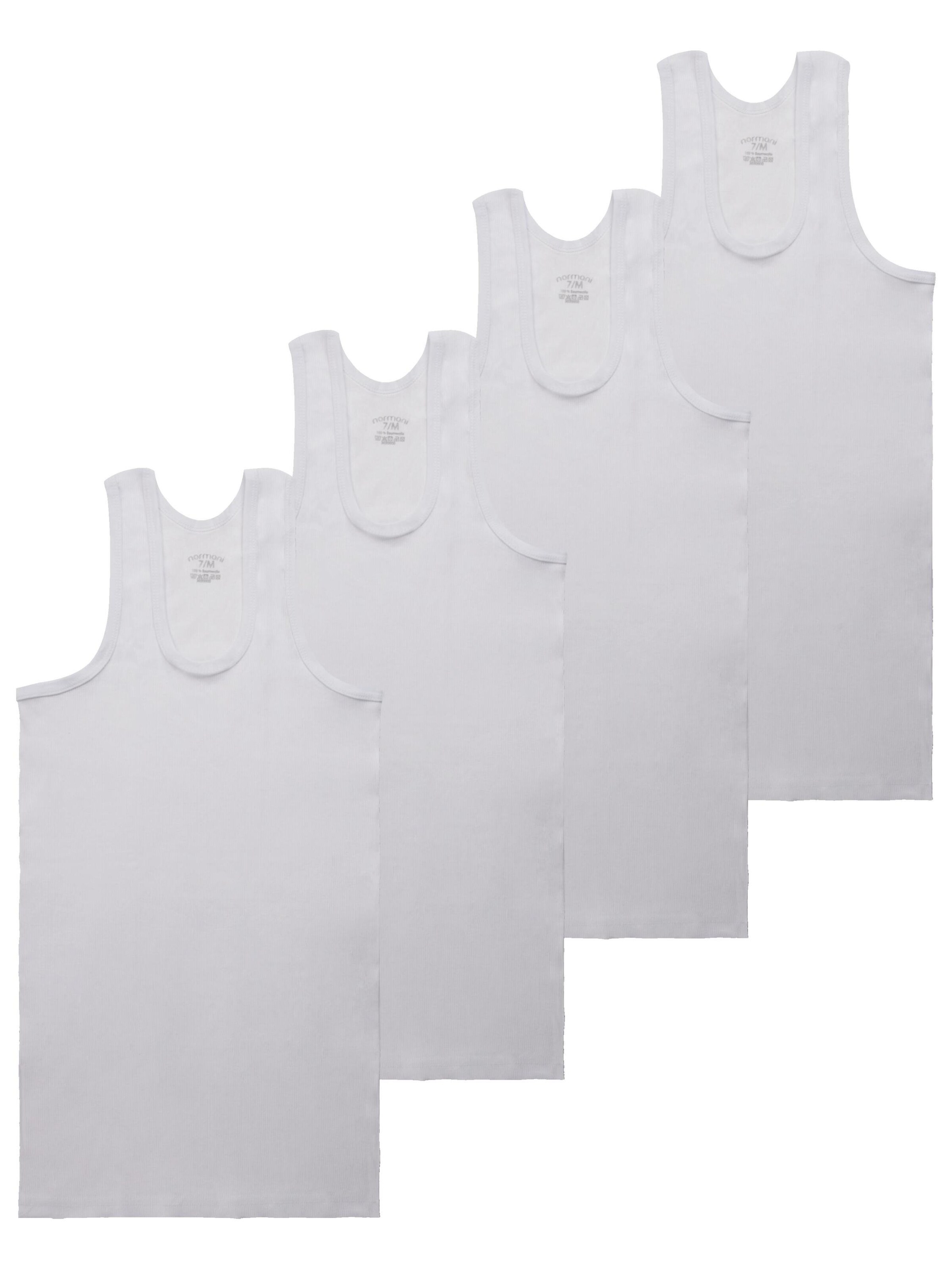 normani Undershirt in White: front