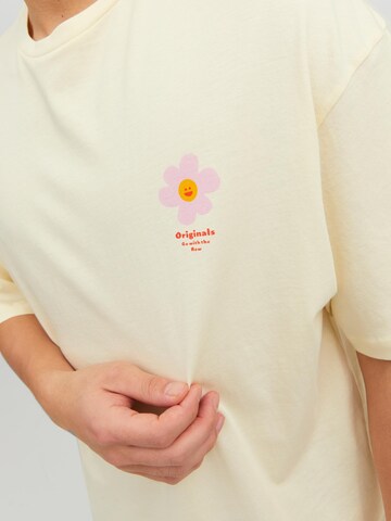 JACK & JONES T-Shirt 'REVOLVE' in Gelb