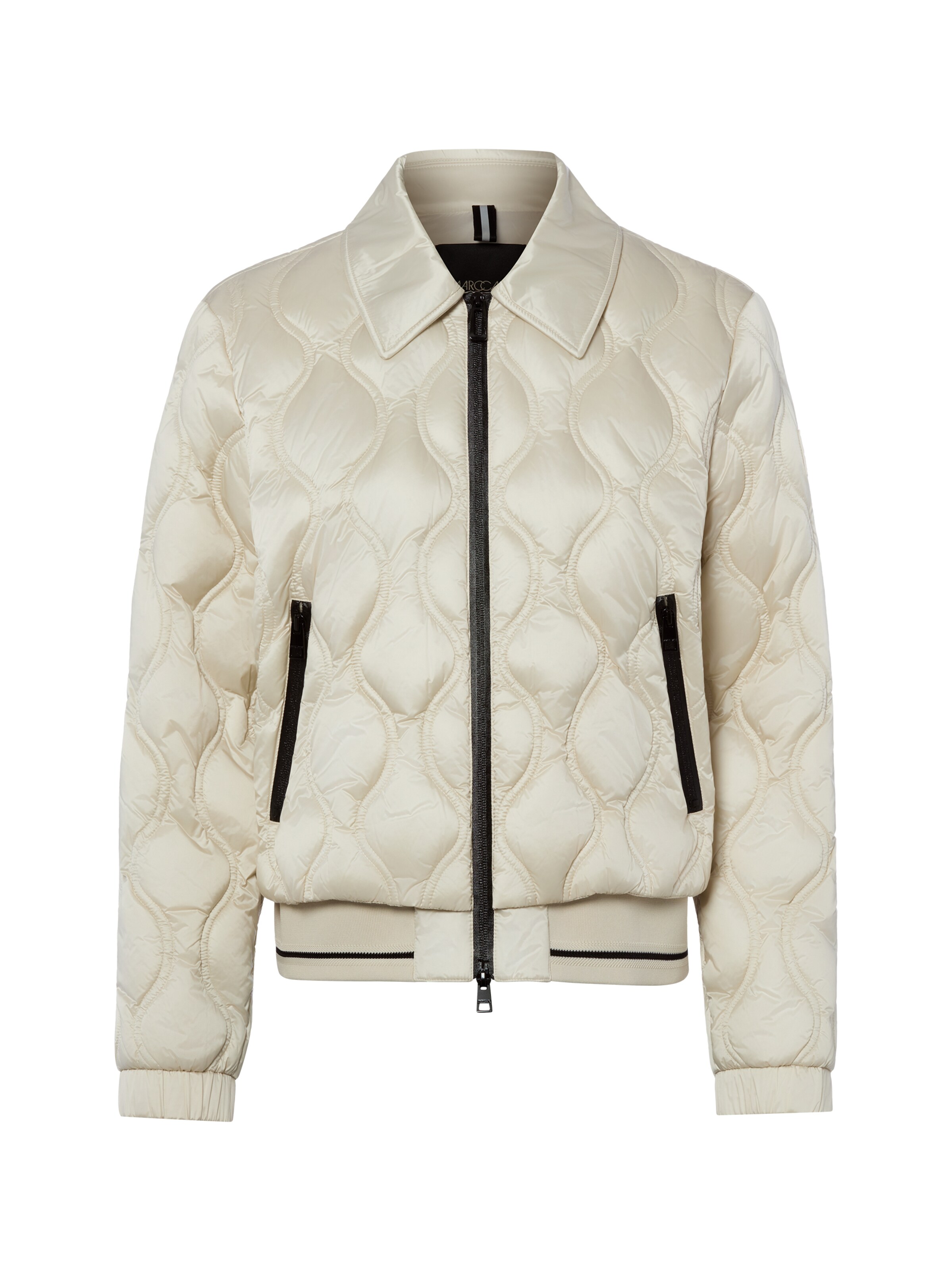 Marc Cain Between-Season Jacket in White: front
