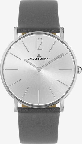 Jacques Lemans Analog Watch in Grey: front