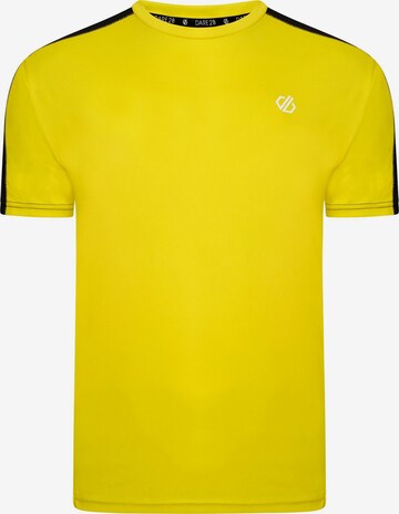 DARE2B Performance Shirt 'Discernible' in Yellow: front