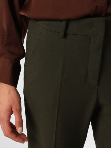 MORE & MORE Regular Pleated Pants in Green