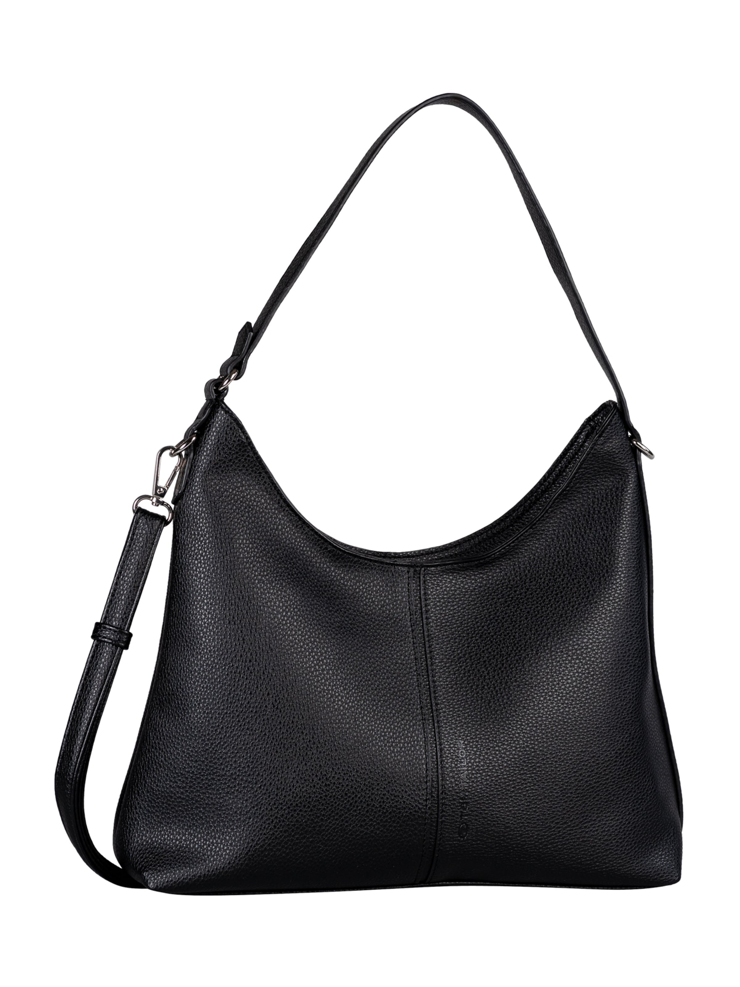TOM TAILOR Schultertasche 'Jema' in Schwarz: Vorderseite