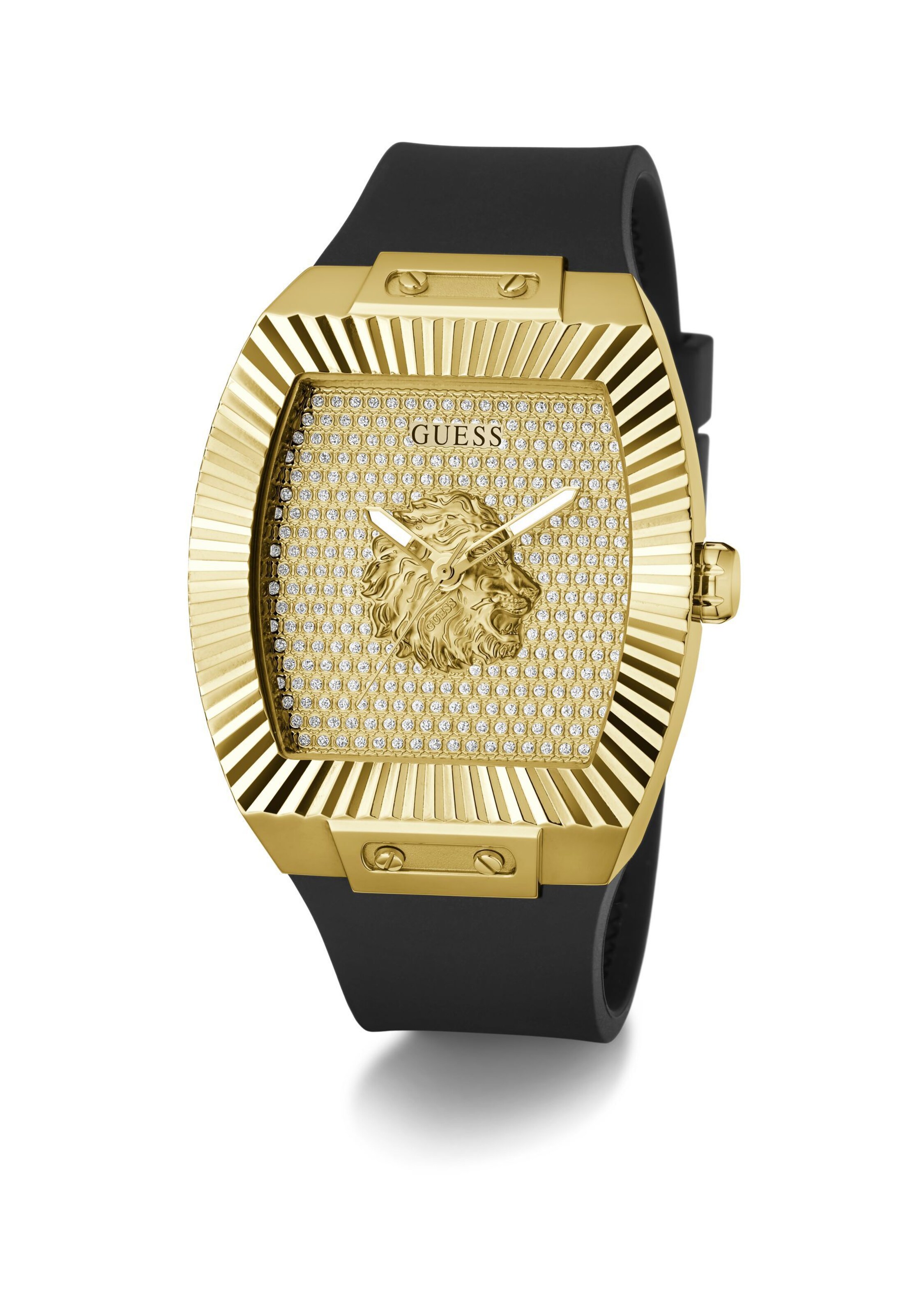 GUESS Analoog horloge 'PHOENIX' in Goud