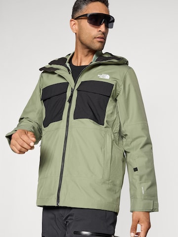 Geacă outdoor 'FOURBARREL' de la THE NORTH FACE pe verde