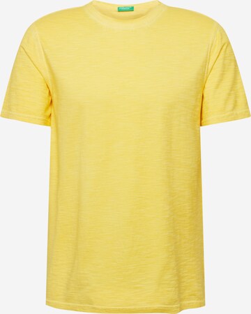 UNITED COLORS OF BENETTON Shirt in Yellow: front