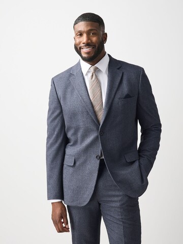 Next Slim fit Business-colbert 'Motionflex' in Blauw: voorkant