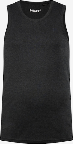 Men Plus Shirt in Schwarz: Vorderseite