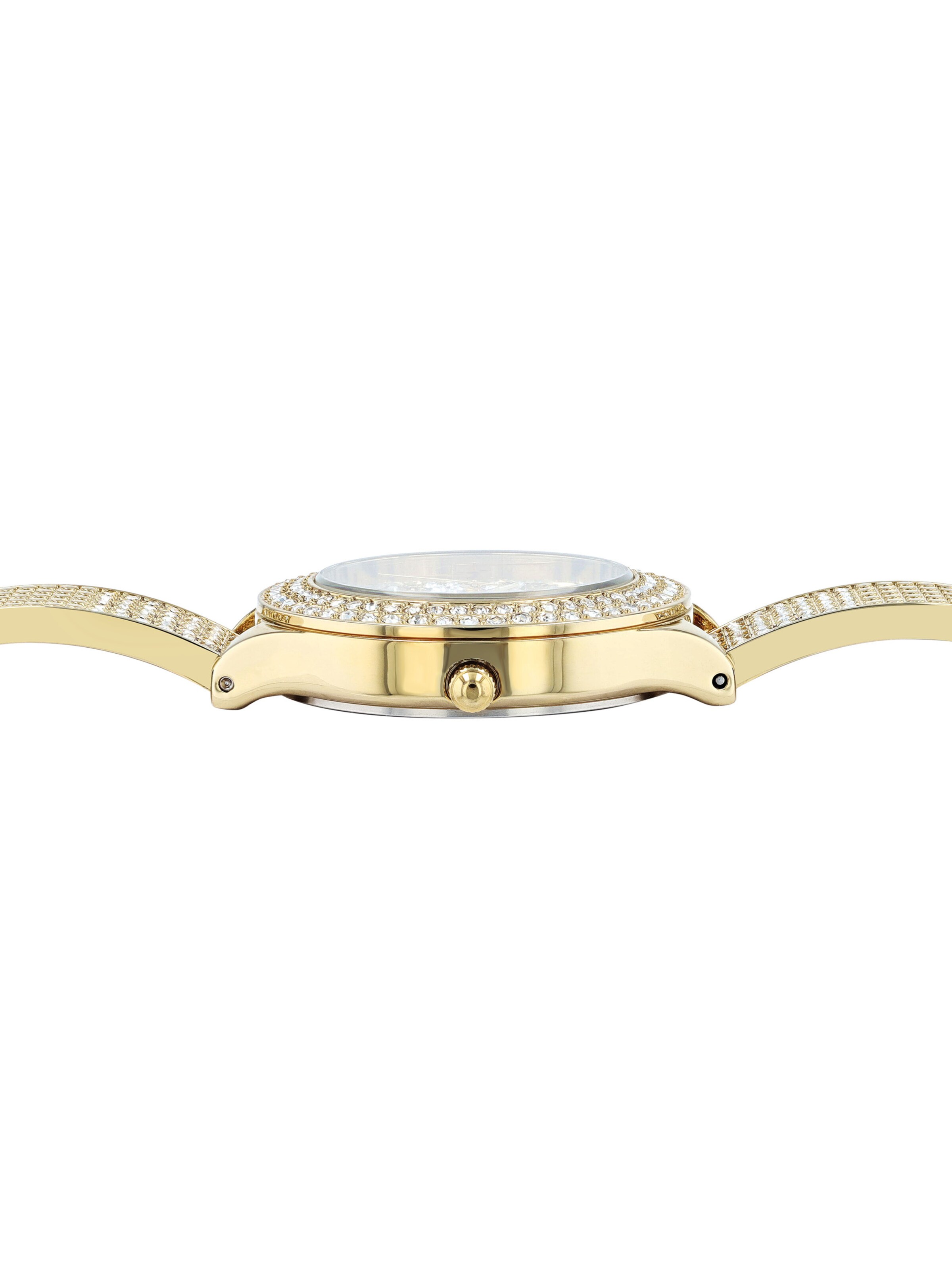 Raptor Analog Watch 'Suela, Strass' in Gold