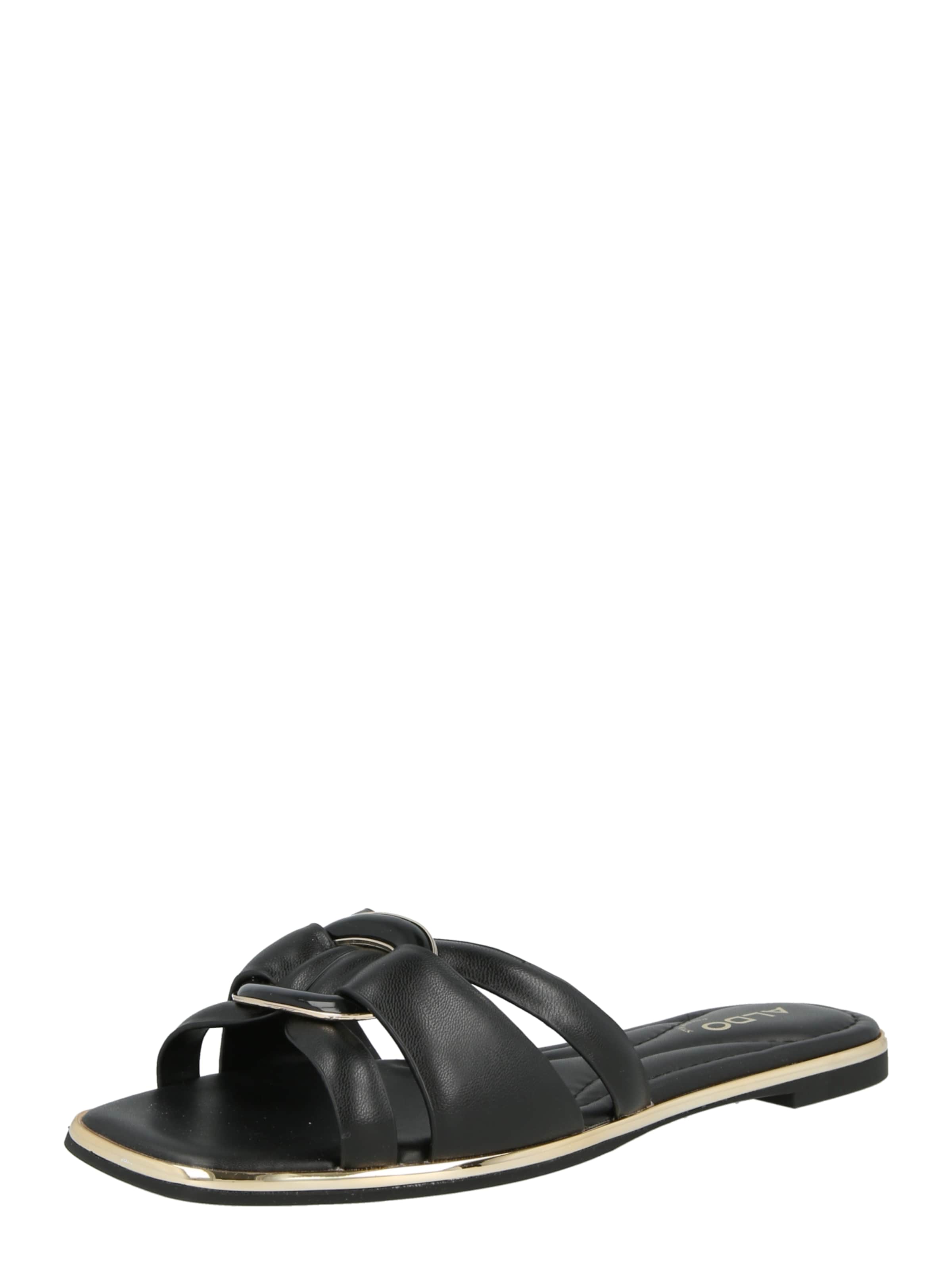 melns ALDO Ādas čības 'YESENIA': no priekšpuses