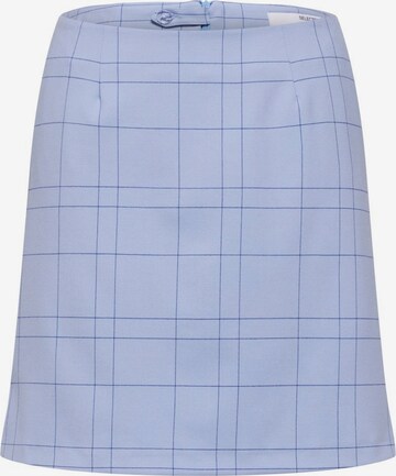 SELECTED FEMME Rok in Blauw: voorkant