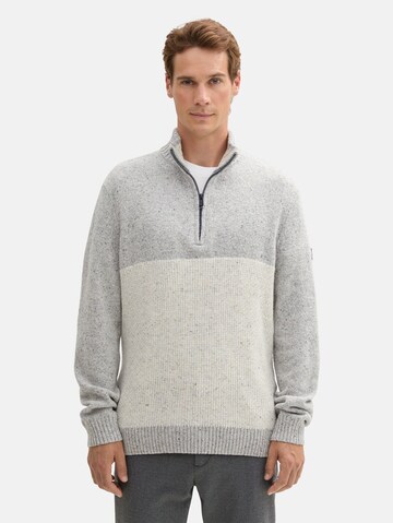 TOM TAILOR Pullover in Weiß: Vorderseite