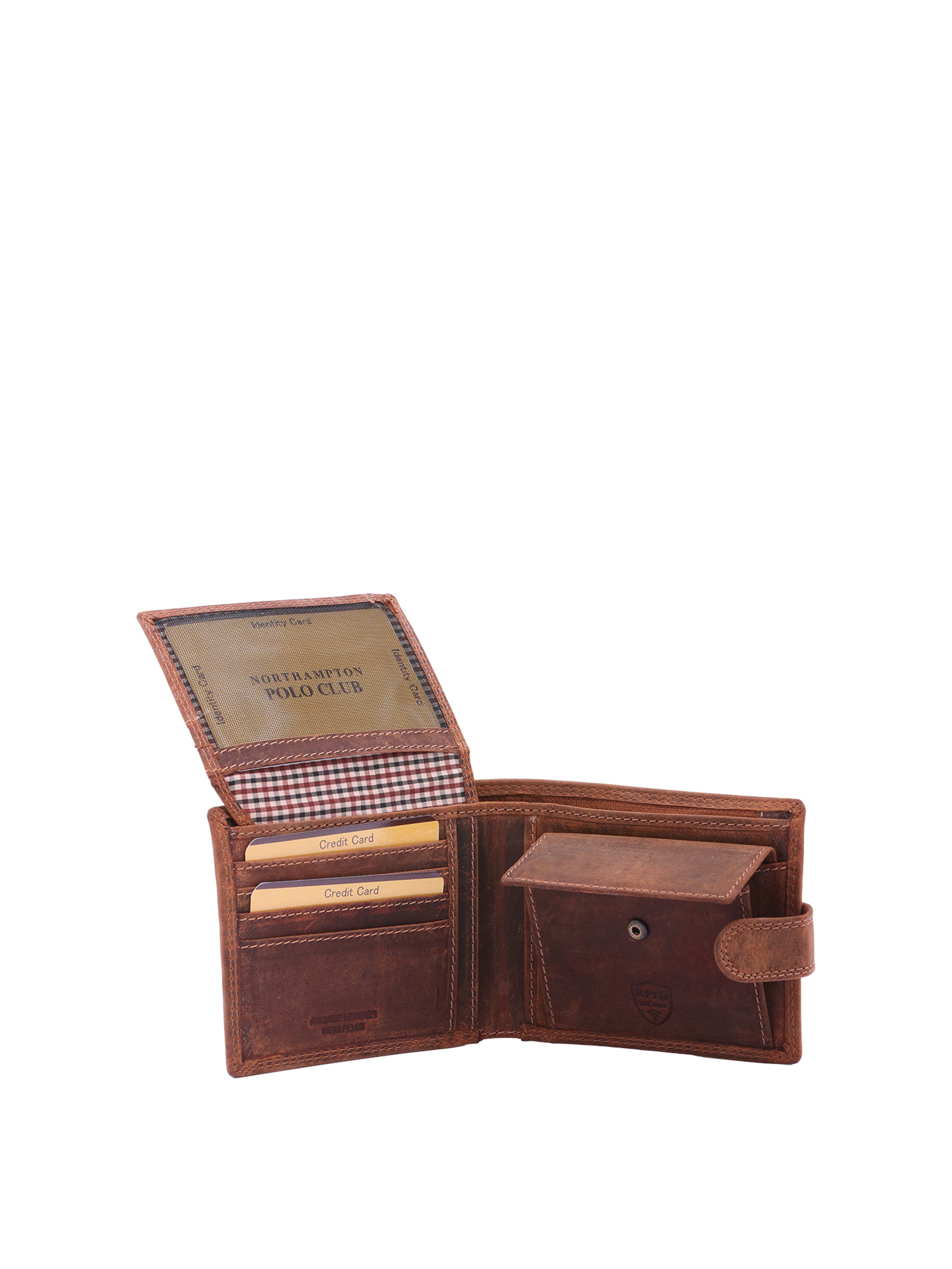 Porte-monnaies Northampton Polo Club en marron