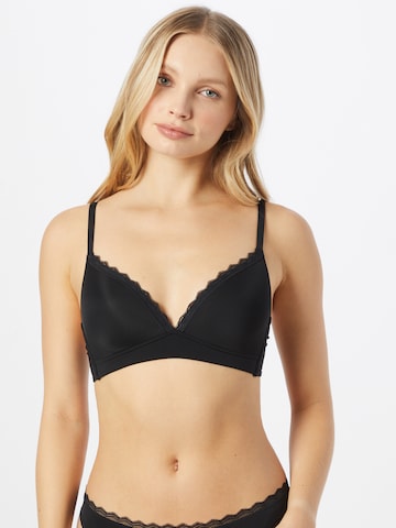 ESPRIT Triangle Bra in Black: front