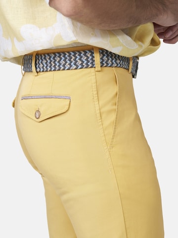 Regular Pantalon chino MEYER en jaune