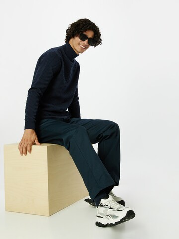 INDICODE JEANS Sweater 'Sparks' in Blue