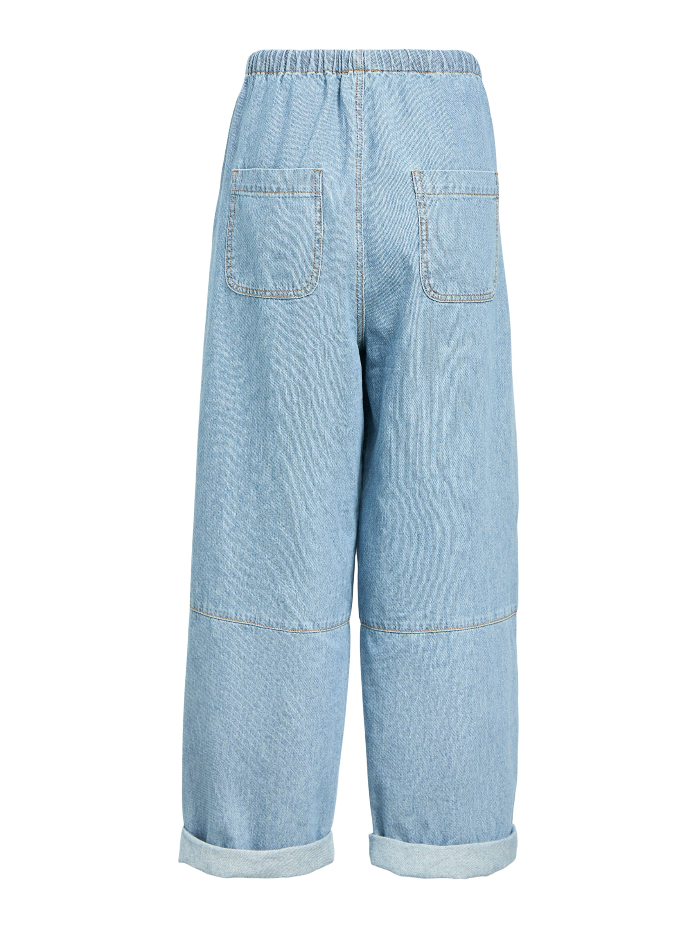OBJECT Wide leg Jeans 'OBJRALY' in Blue