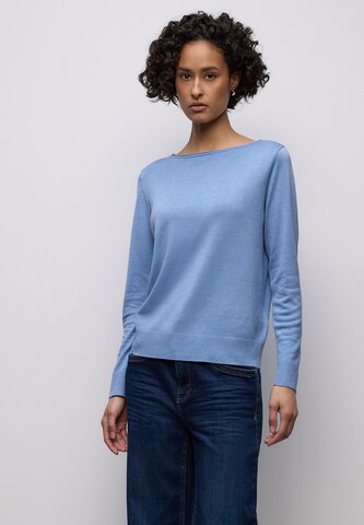STREET ONE Sweater in Blue: front