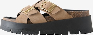 Mule Next en marron : devant