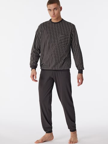 Pyjama long ' Comfort Nightwear ' SCHIESSER en gris