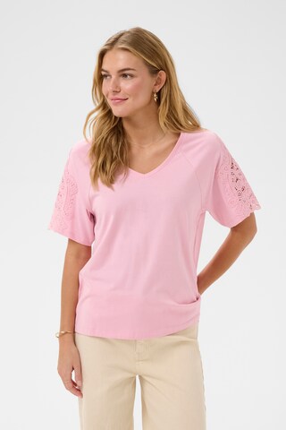 Cream Blouse 'CRSuny' in Pink: front