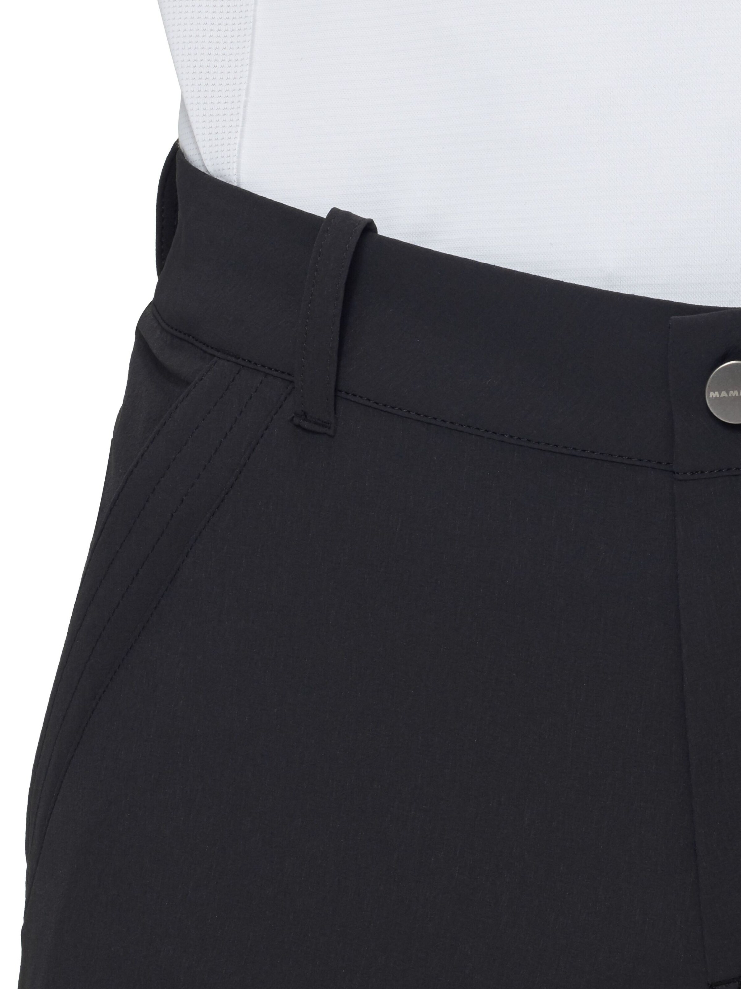 MAMMUT Regular Outdoor Pants in Black