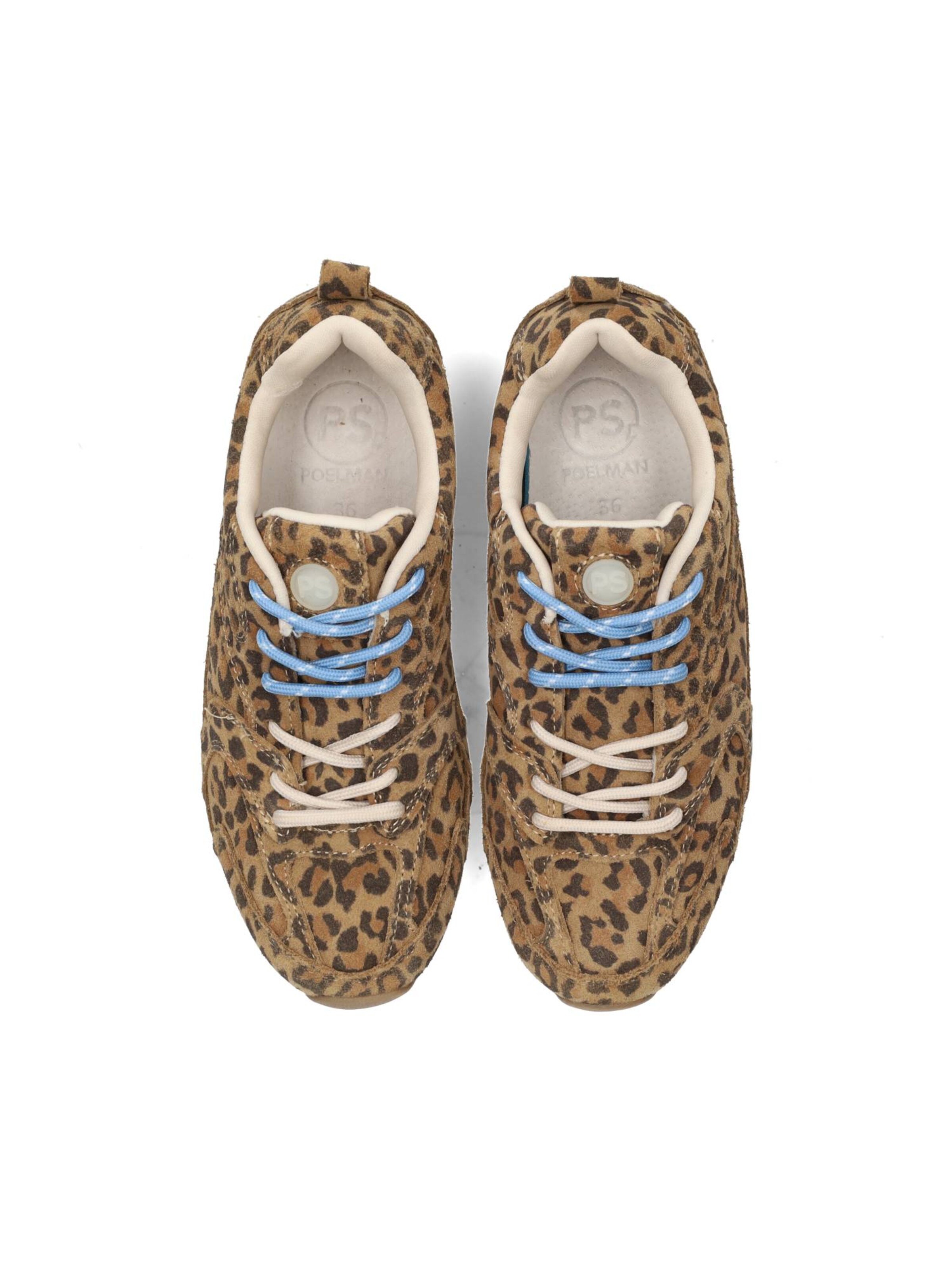 Baskets basses 'Jenn' PS Poelman en marron