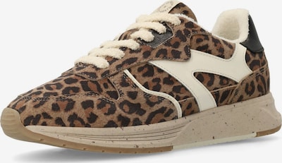 MANFIELD Sneaker in 36 in beige / braun, Produktansicht