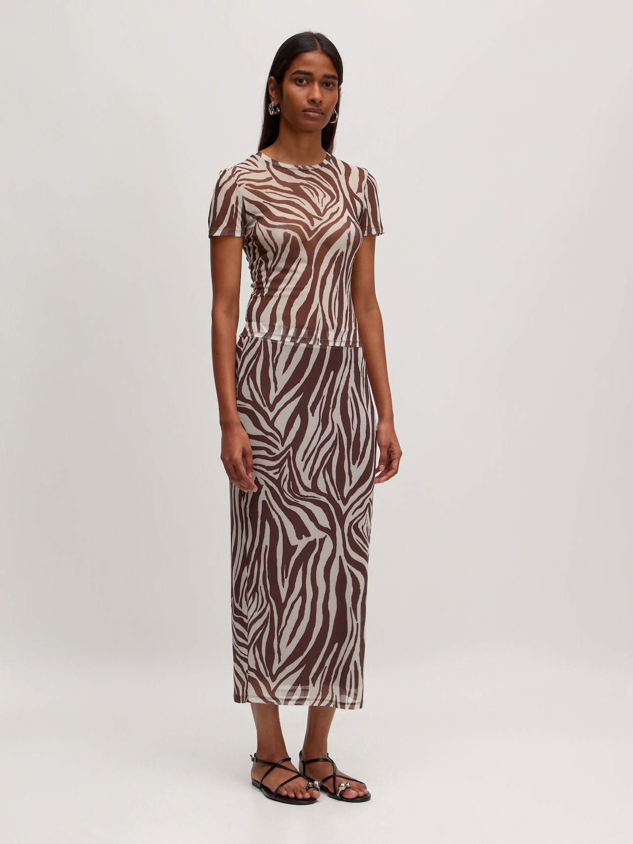 EDITED Falda 'Sofia' marrón