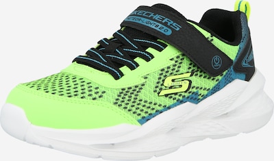 SKECHERS Tennarit 'Meteor-Lights 2.0' koossa 30 värissä petrooli / vaaleanvihreä / musta, Tuotenäkymä